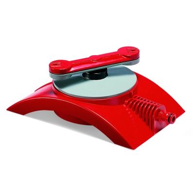 Un esempio di irrigatore rotante.