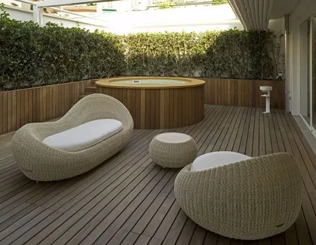 terrazzo con copertura totale