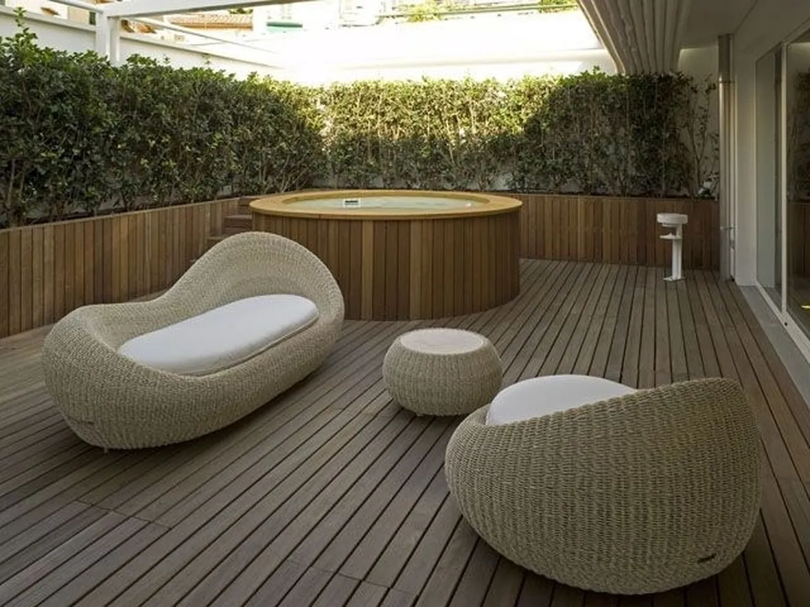 terrazzo con copertura totale