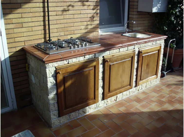 Cucina da esterno 