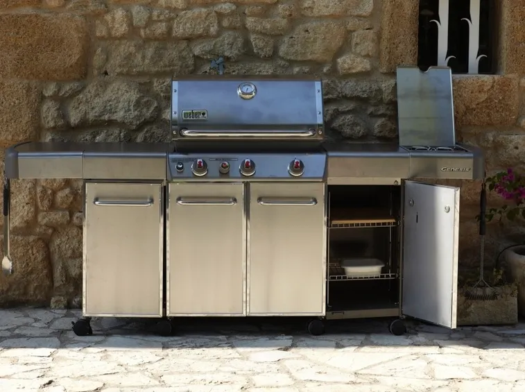 Cucina da esterno fissa