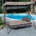 Dondolo trasformabile in letto