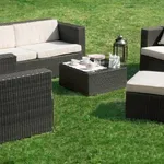 Originale salotto da giardino