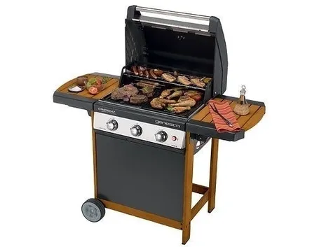 IL barbecue con pietra lavica