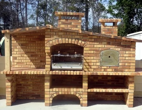 barbecue in muratura