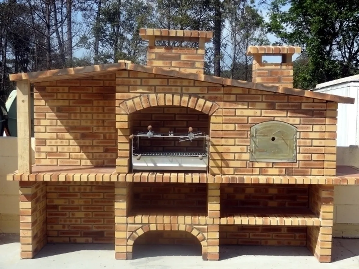 barbecue in muratura