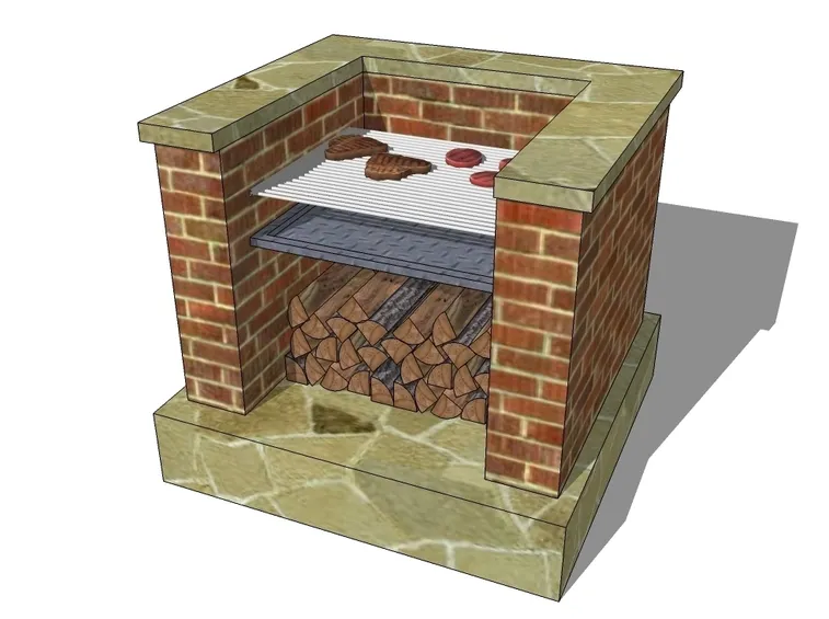 costruzione barbecue in pietra fai da te