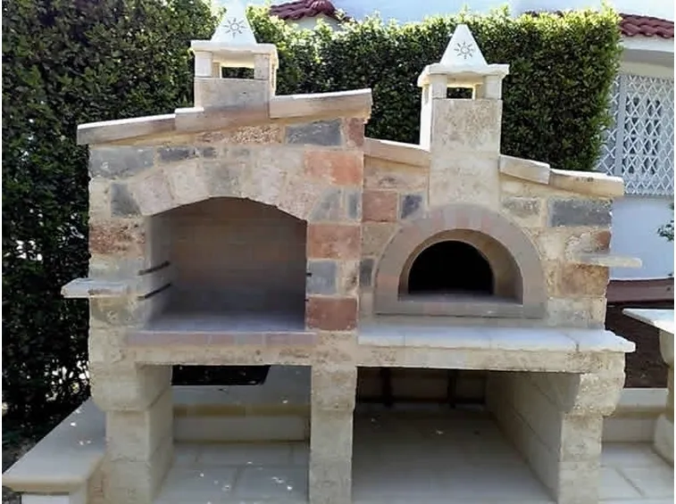 Barbecue in muratura