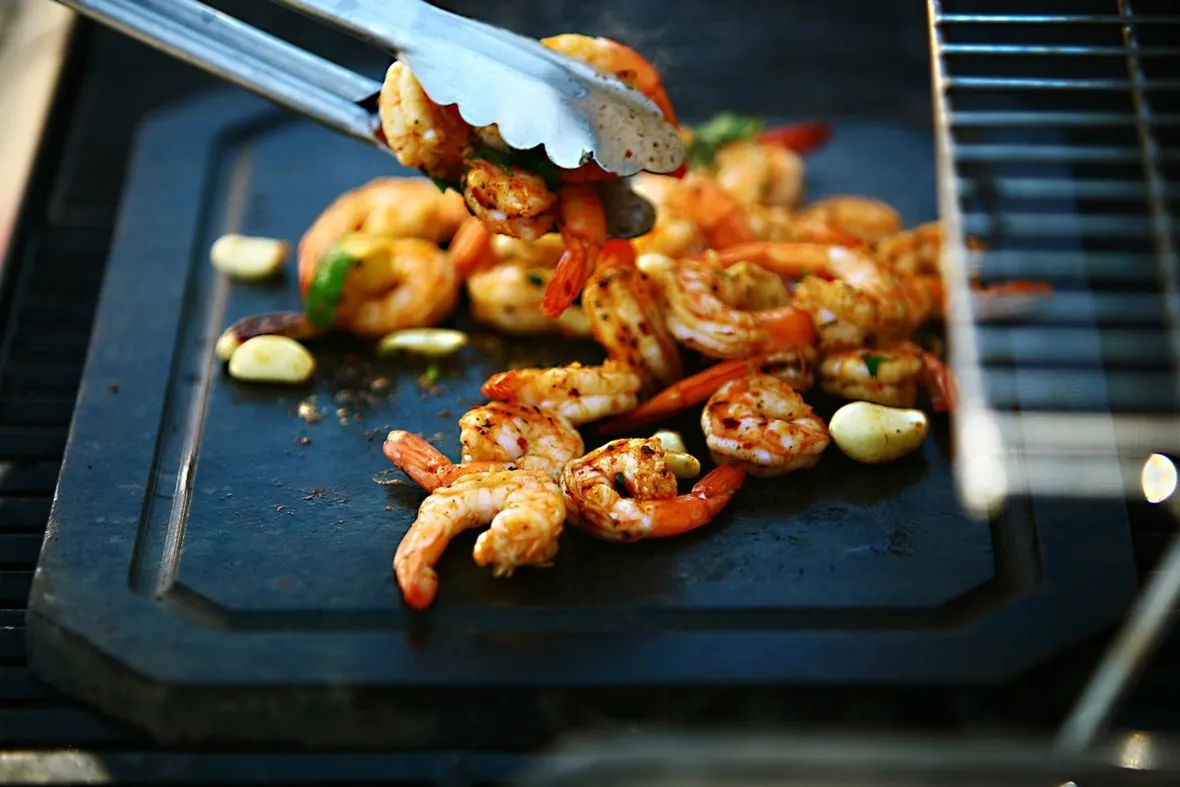 griglia in pietra lavica