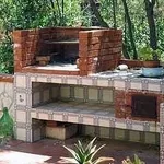 Barbacue in muratura