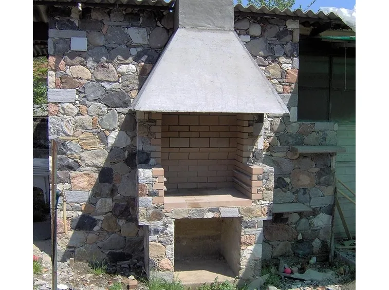Barbecue ultimato e in funzione