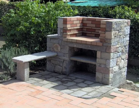 barbecue mattoni refrattari