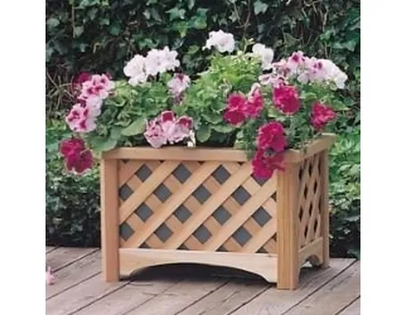 fioriere in legno