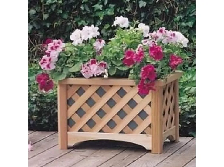fioriere in legno