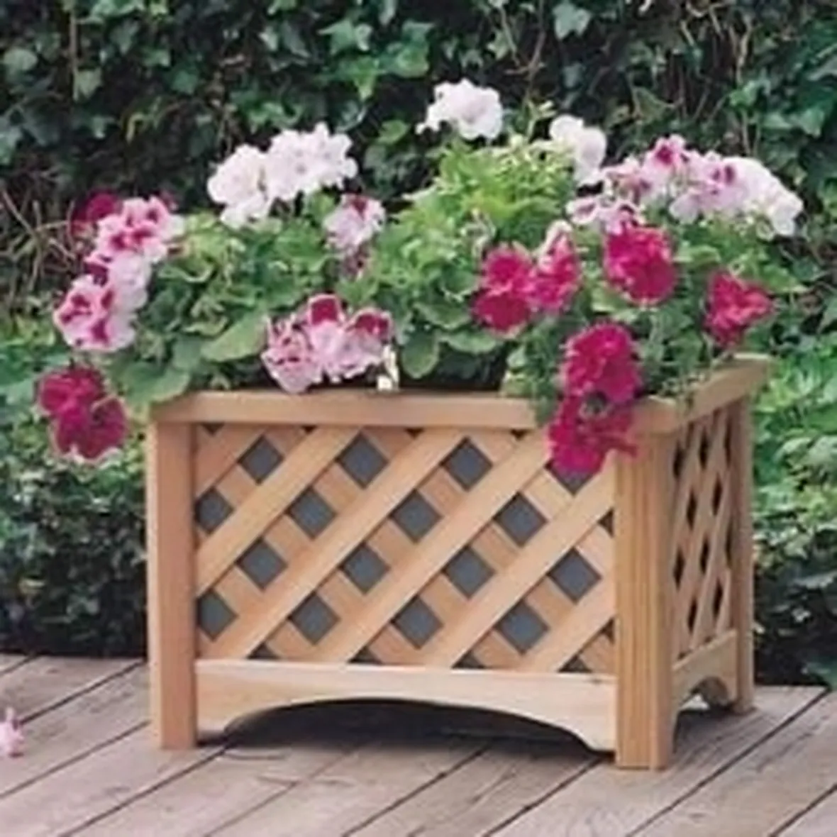 fioriere in legno