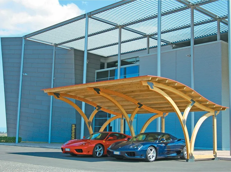 Gazebo mobile per auto