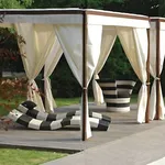 Modello di gazebo in ferro