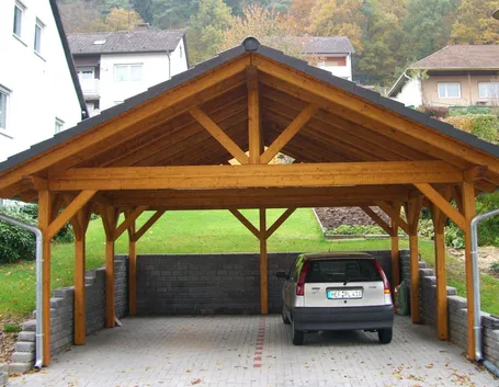 Gazebo in legno a due posti