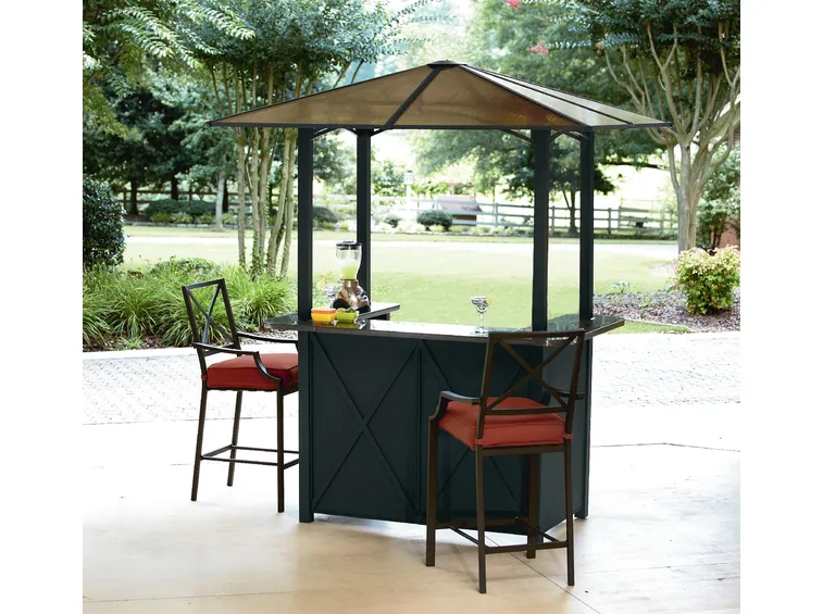 un gazebo di dimensioni ridotte