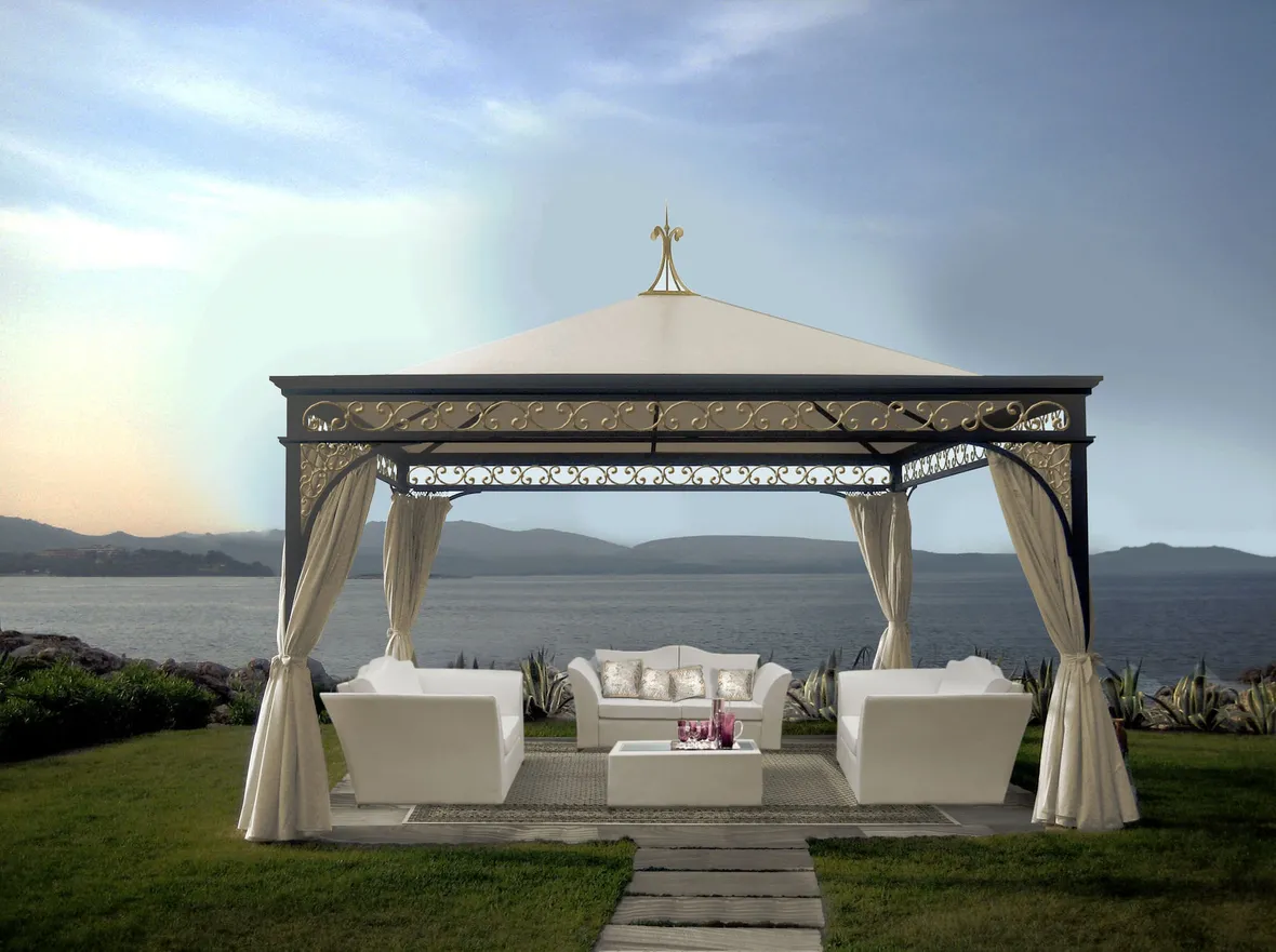 gazebo in ferro