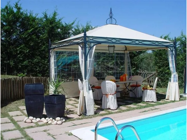 gazebo in ferro battuto