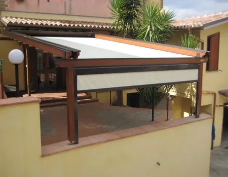 Gazebo per terrazzo