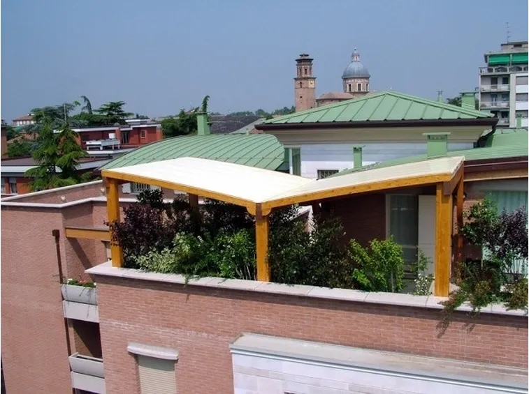 Gazebo per terrazzo