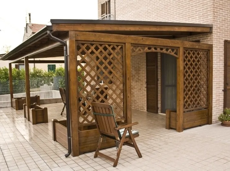 Gazebo per terrazzo