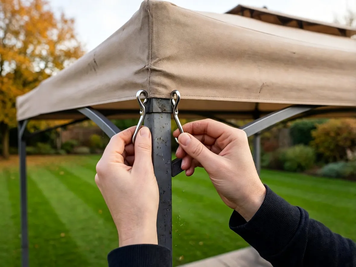 Quando togliere il telo dal gazebo