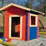 casetta per bambini in legno