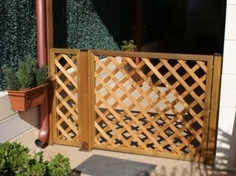 grigliato in legno classico