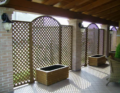 Grigliati in legno di abete