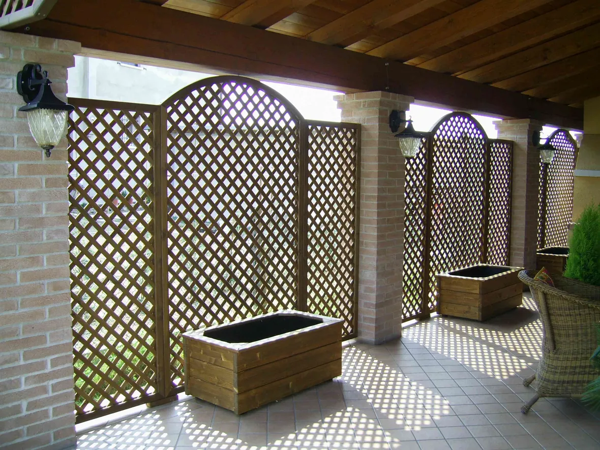 Grigliati in legno di abete
