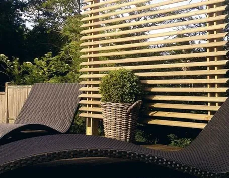 grigliato per giardino