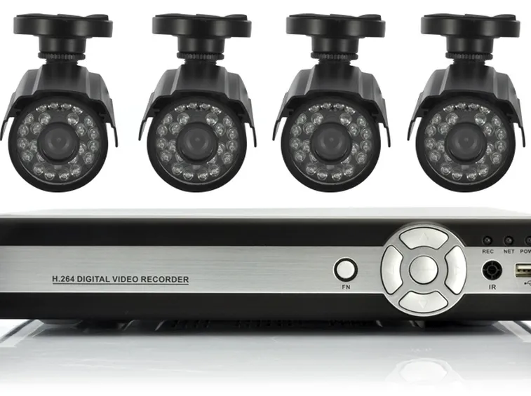 Telecamere di videosorveglianza con led