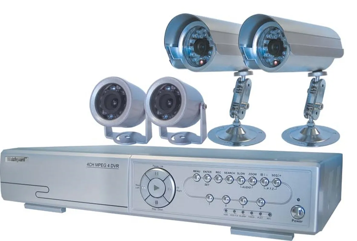 Esempio di kit di videosorvegianza