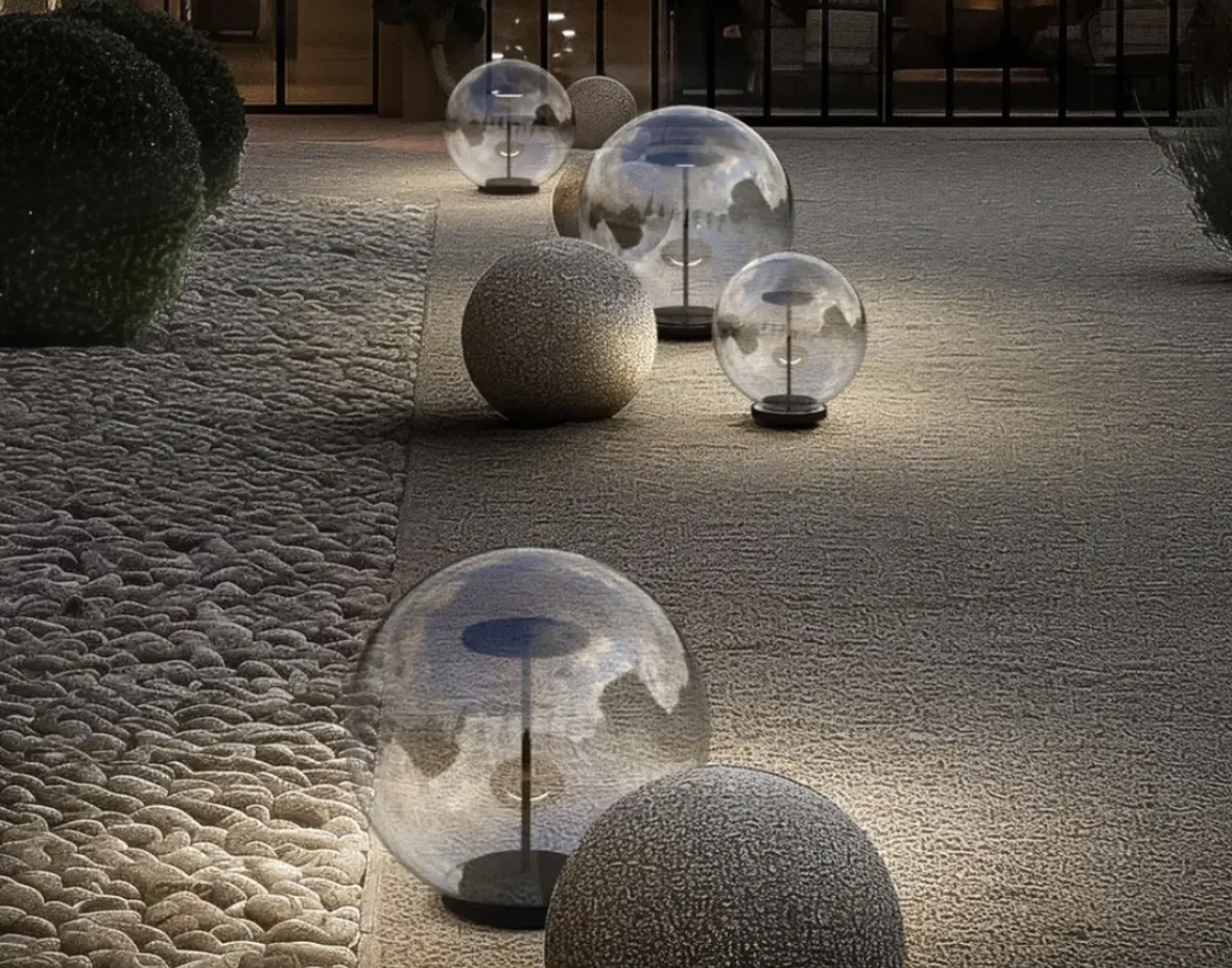 Prestazioni e temperature invernali (foto Luci solari Linea Light Rolling Sky Outdoor)