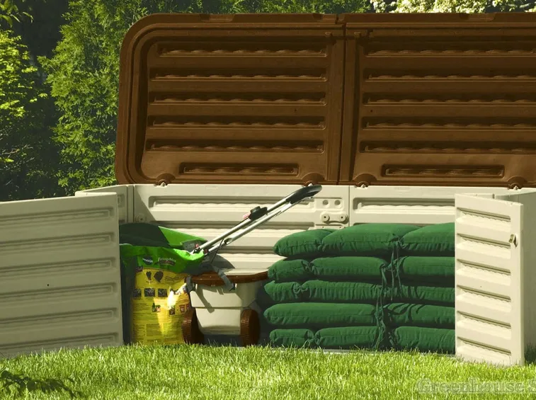armadio giardino plastica