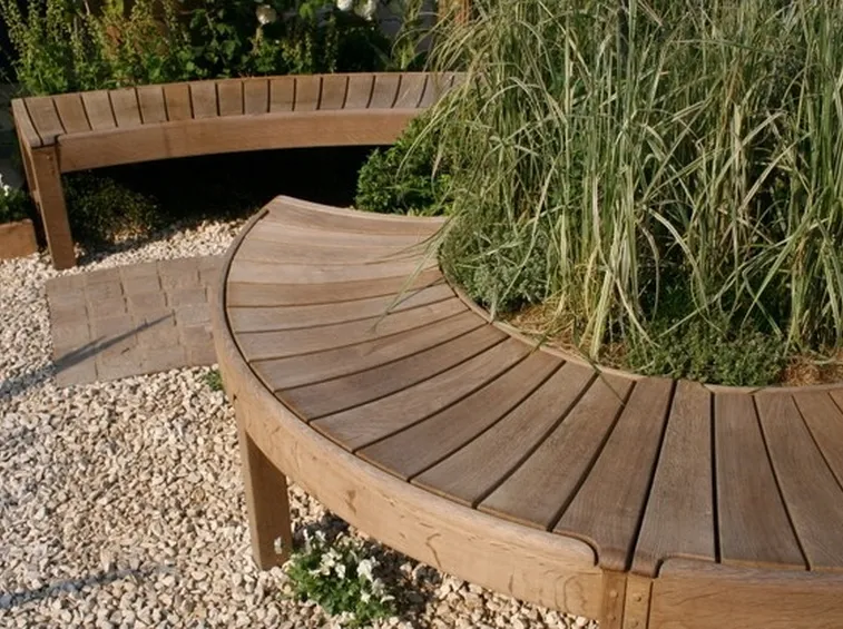 Sedute per esterni in teak