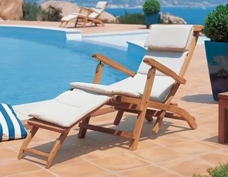 chaise longue da giardino