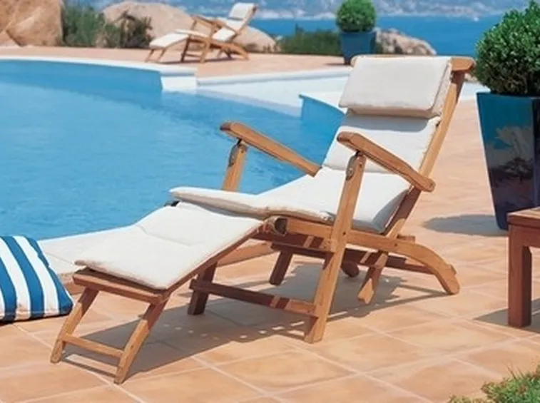 chaise longue da giardino