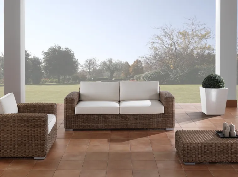 Salotto in rattan sintetico