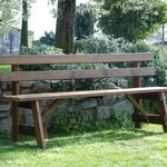 panchina in legno