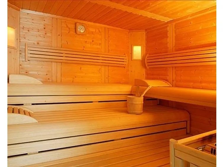 interno di una sauna finlandese