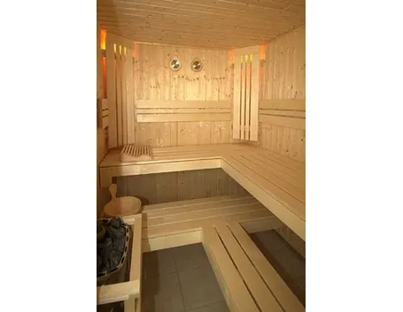 sauna in legno