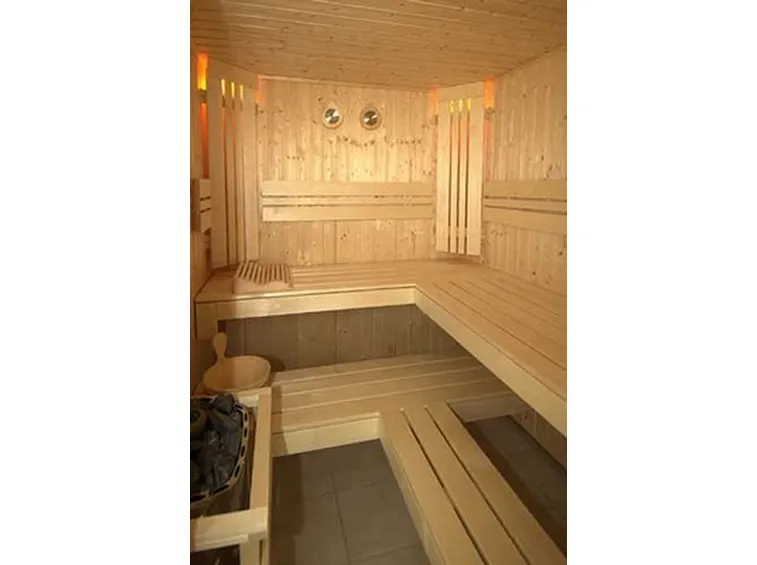 sauna in legno