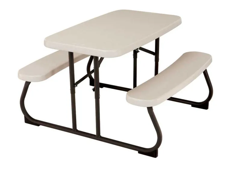 Tavolo in plastica da esterno pieghevole