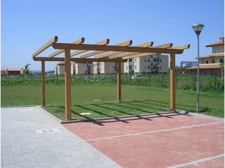 Struttura di un pergolato