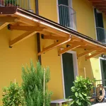 Pensilina in legno