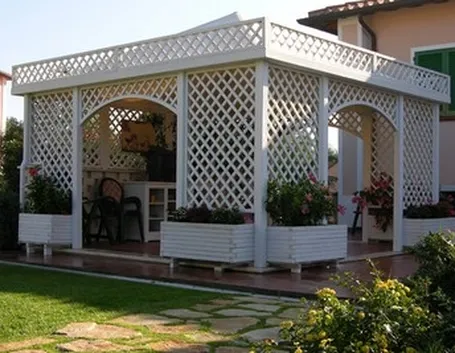 pergolato in legno